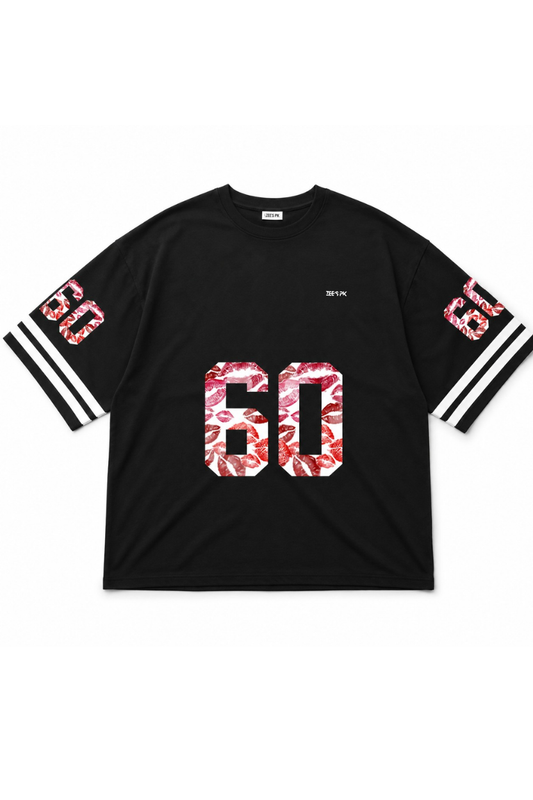 Zee's PK No.60 Kiss Oversized Printed Tee