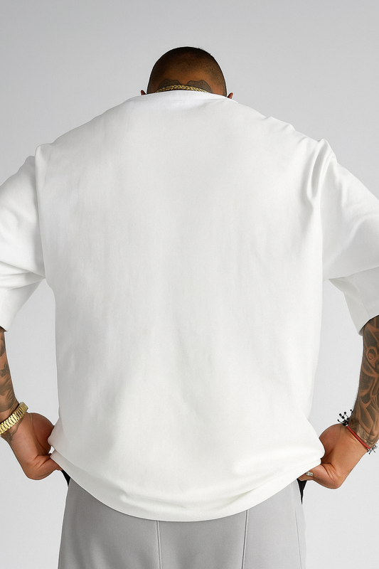 Printed Drop Shoulder Tee