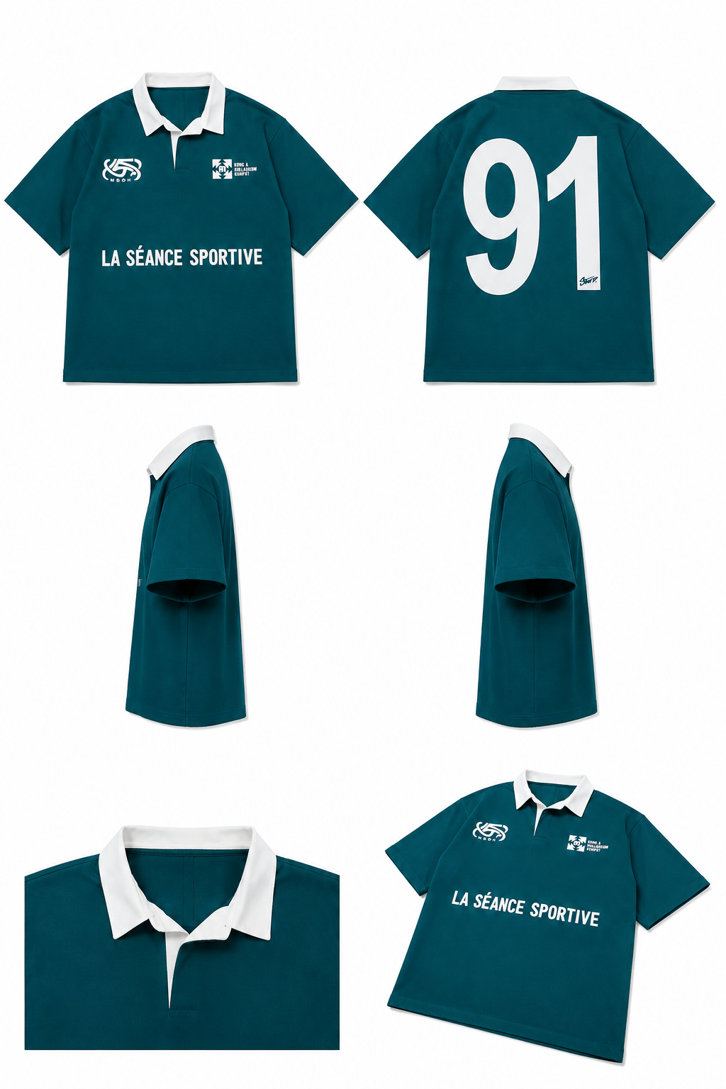 La Séance Sportive No.91 Rugby Polo Printed Tee