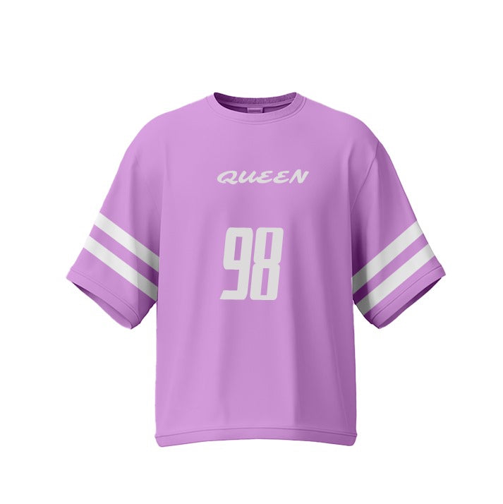 Printed Drop Shoulder Tee