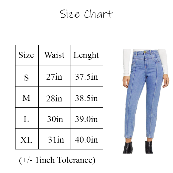 Girls Skinny Fit Denim Jeans Pants with Crease Line
