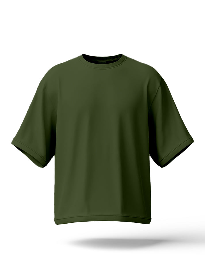 Plain Drop Shoulder T-shirt