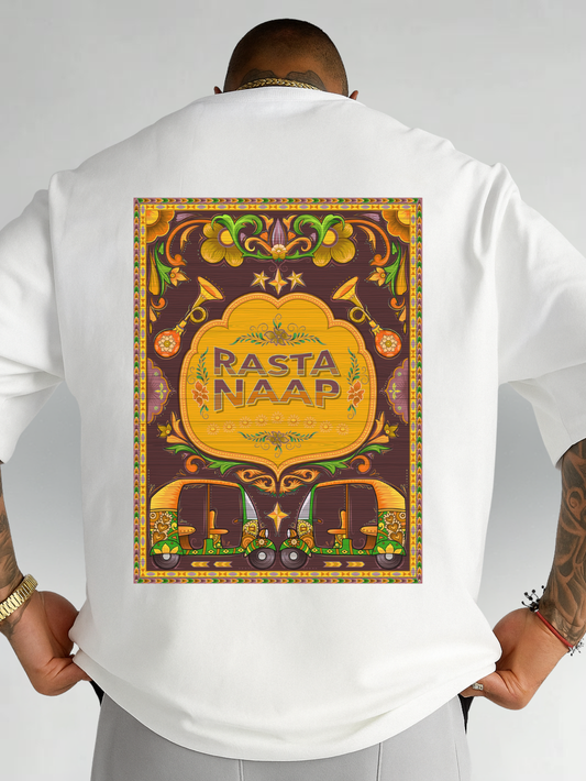 Printed Drop Shoulder Tee