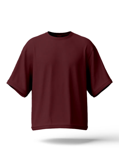 Plain Drop Shoulder T-shirt