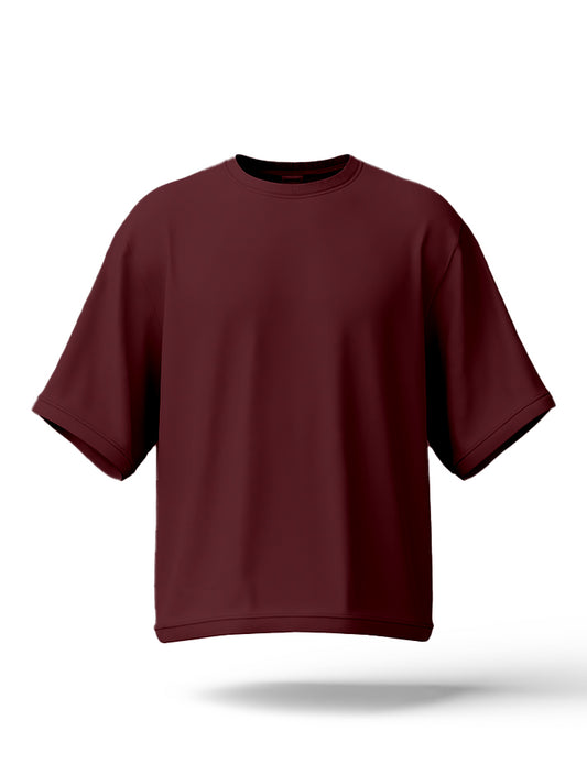Plain Drop Shoulder T-shirt