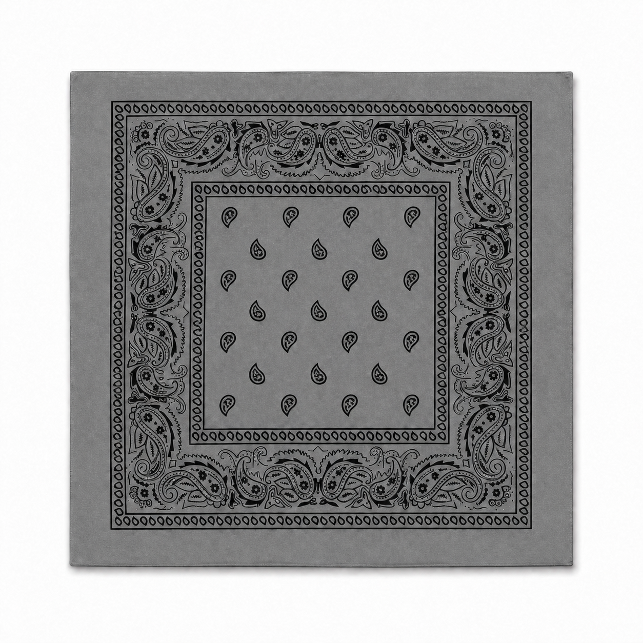 100% Cotton Paisley Bandana – Unisex