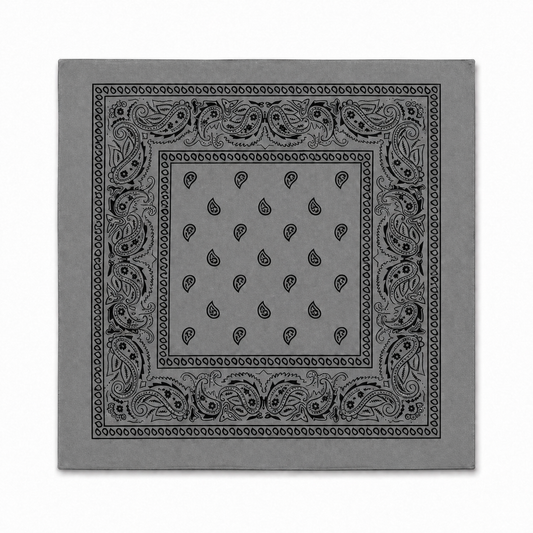 100% Cotton Paisley Bandana – Unisex