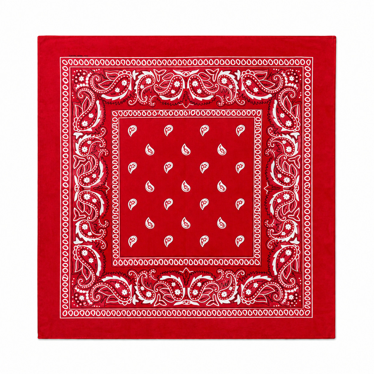100% Cotton Paisley Bandana – Unisex