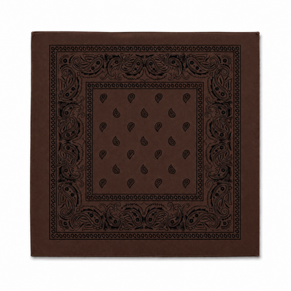 100% Cotton Paisley Bandana – Unisex