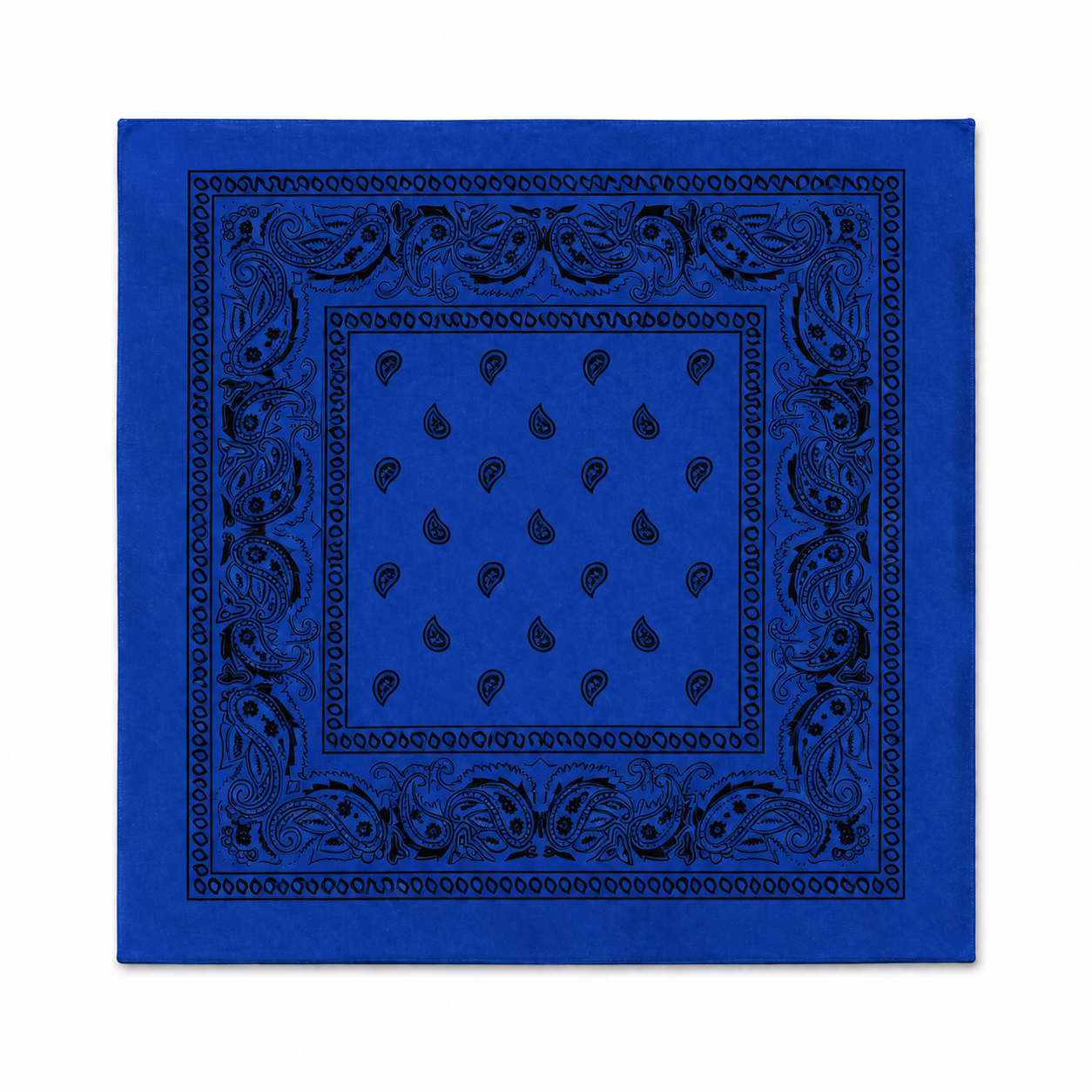 100% Cotton Paisley Bandana – Unisex