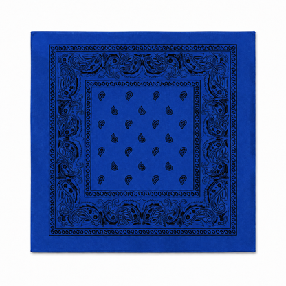 100% Cotton Paisley Bandana – Unisex
