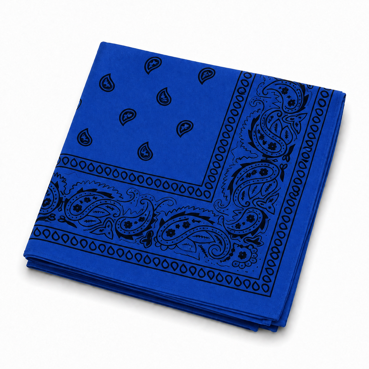 100% Cotton Paisley Bandana – Unisex