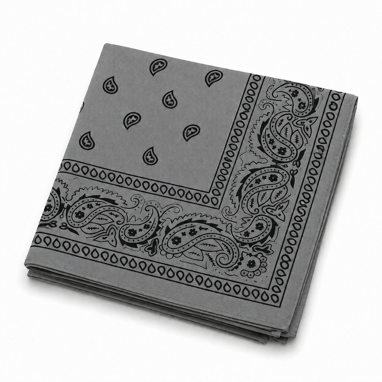 100% Cotton Paisley Bandana – Unisex