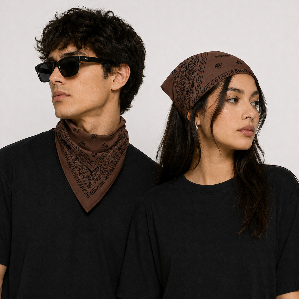 100% Cotton Paisley Bandana – Unisex