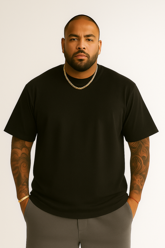 Printed Drop Shoulder Tee