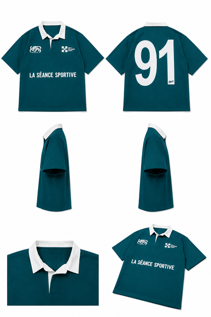 La Séance Sportive No.91 Rugby Polo Printed Tee