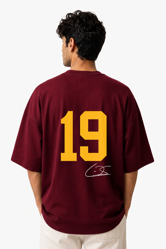Lamine Yamal 19 Spain Oversized Printed Tee