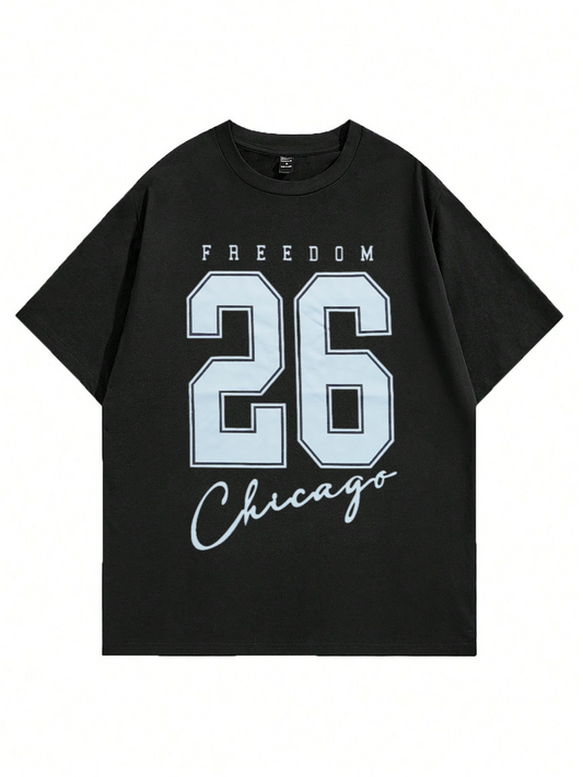 Oversized Freedom 26 Graphic Tee
