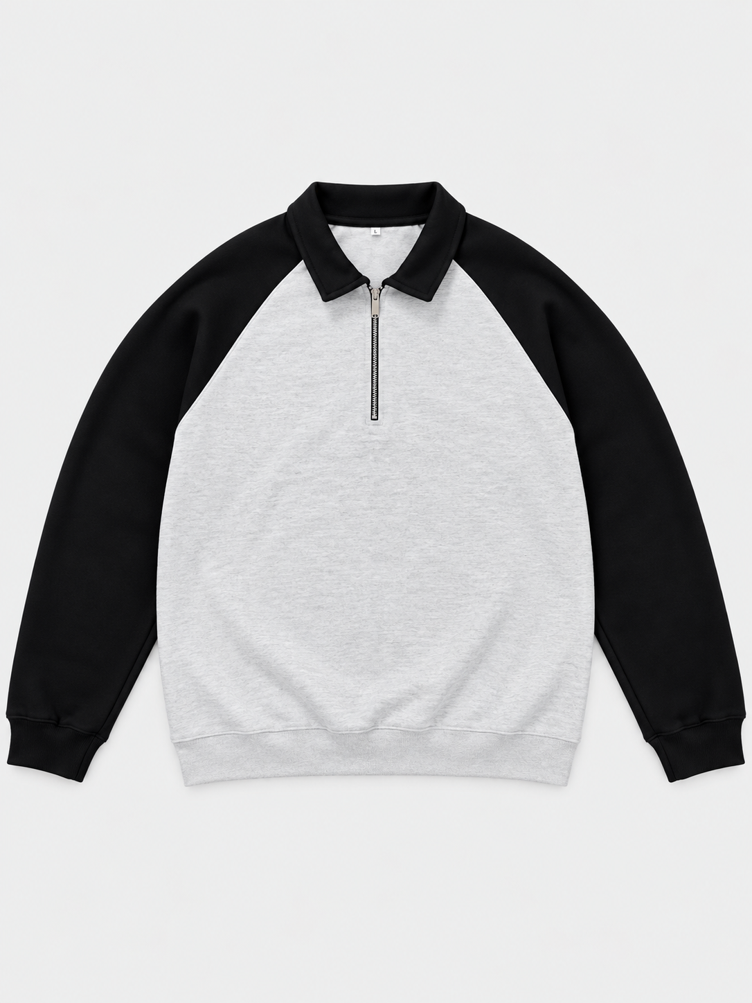 Men's Colourblock Quarter-Zip Fleece Sweatshirt – 300 GSM