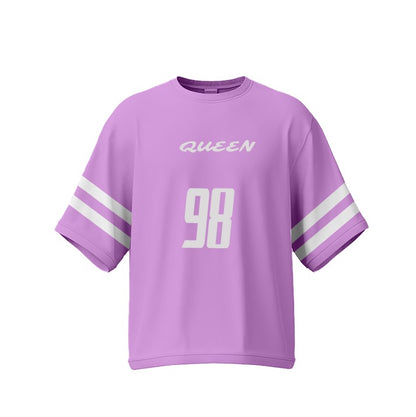 Printed Drop Shoulder Tee