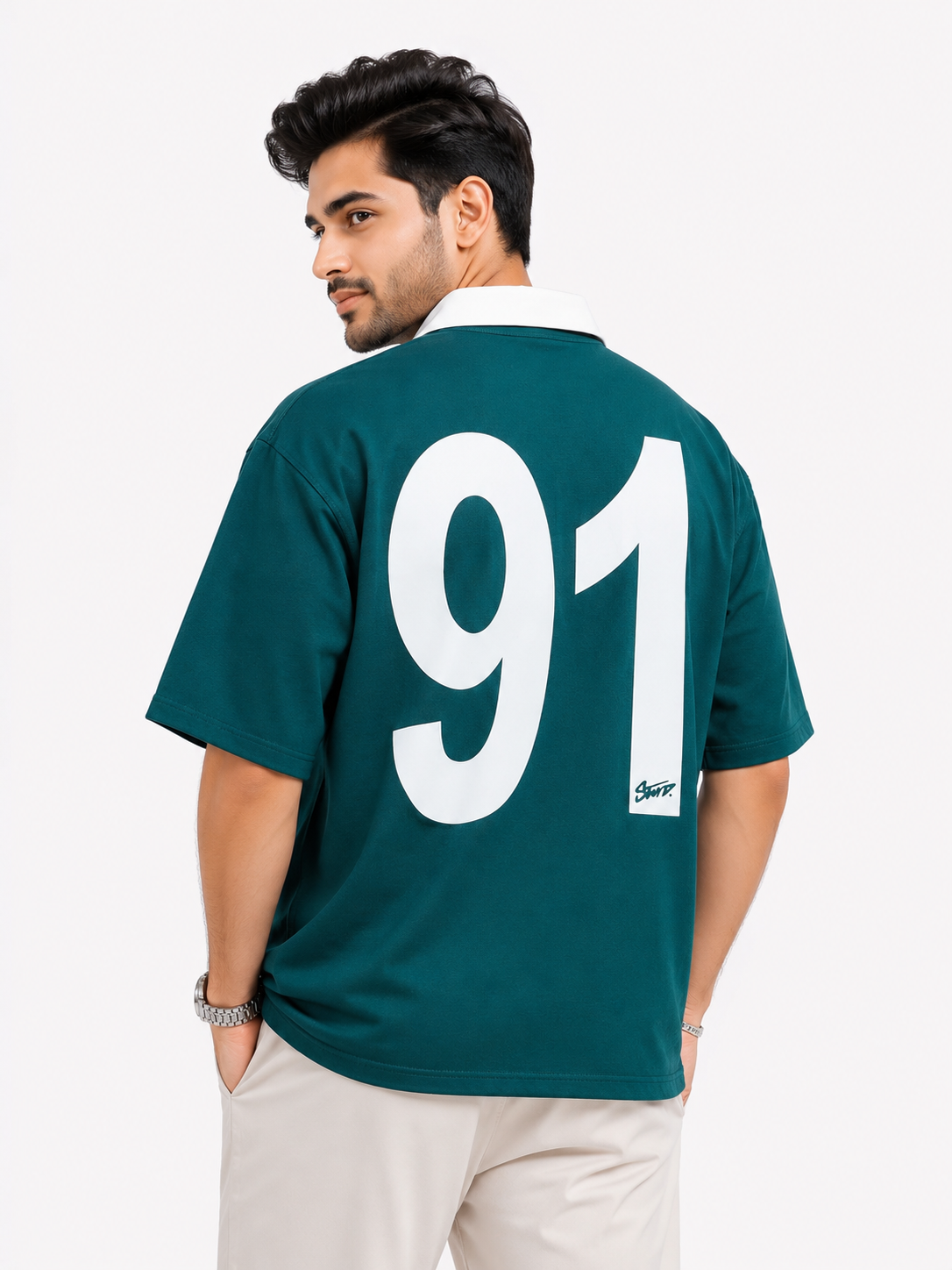 La Séance Sportive No.91 Rugby Polo Printed Tee