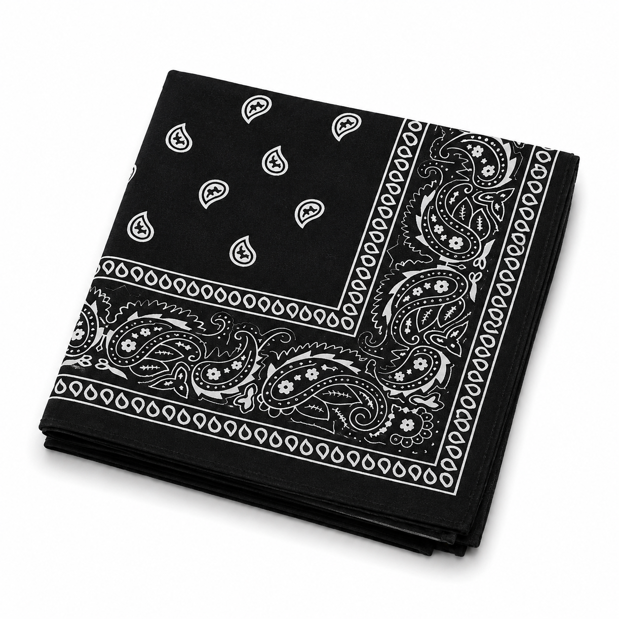 100% Cotton Paisley Bandana – Unisex