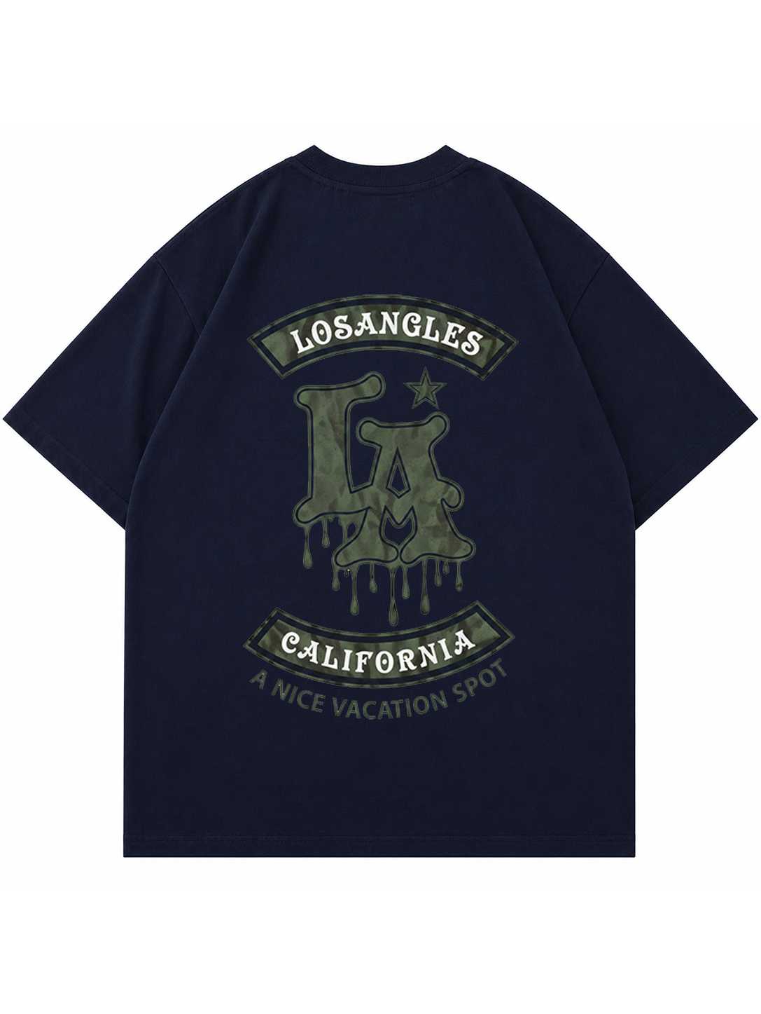 LA California Printed Tee