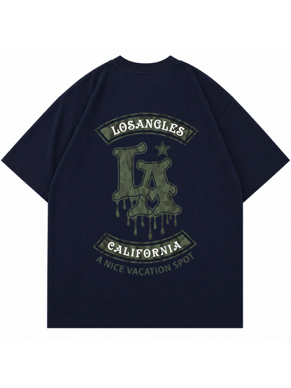 LA California Printed Tee