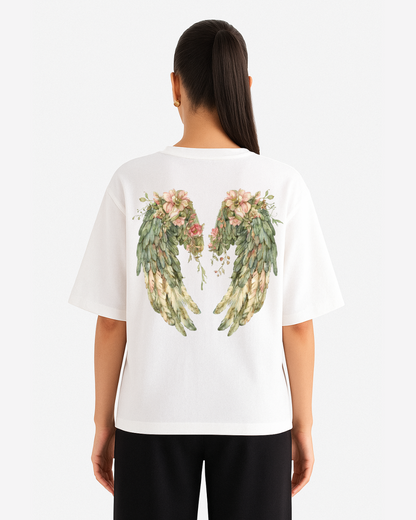 Printed Drop Shoulder Tee