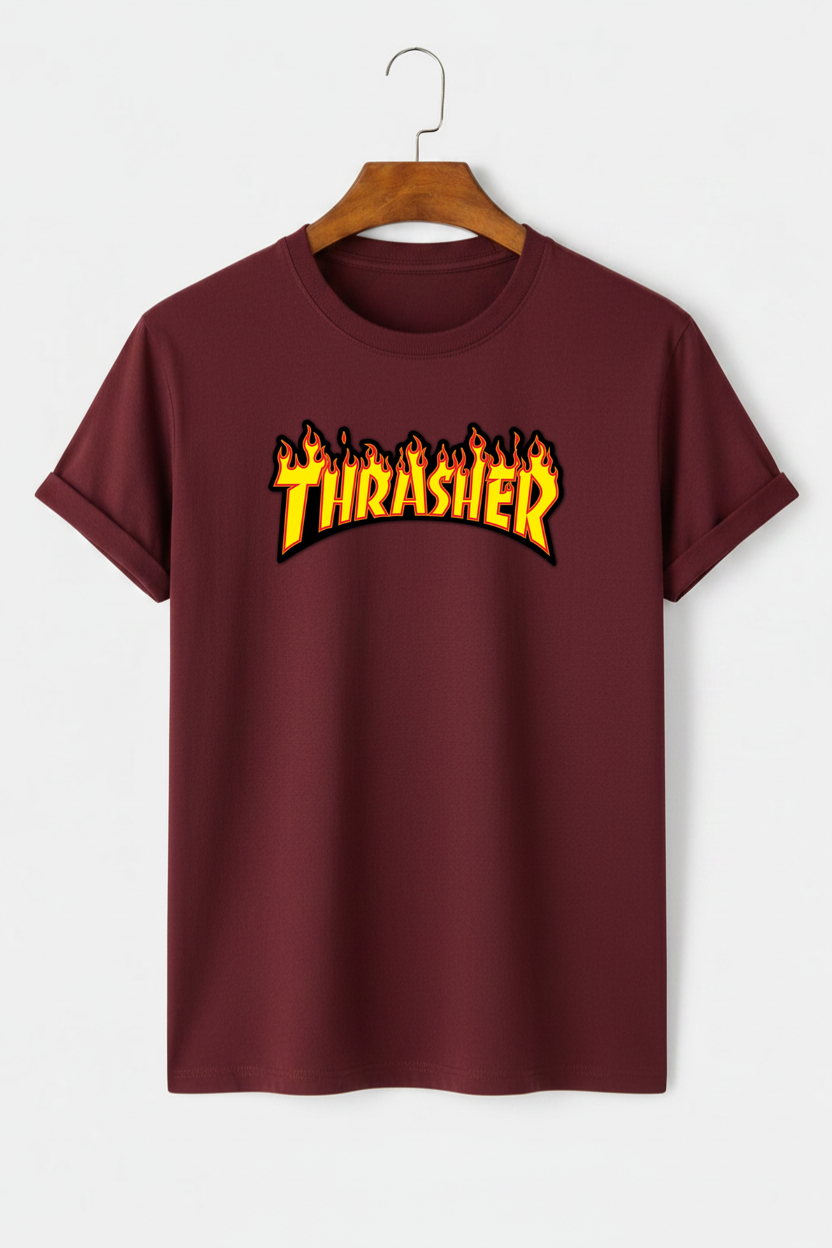 Thrasher Flame Logo Tee