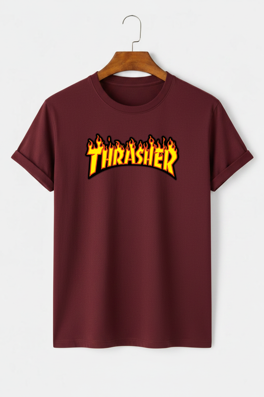 Thrasher Flame Logo Tee