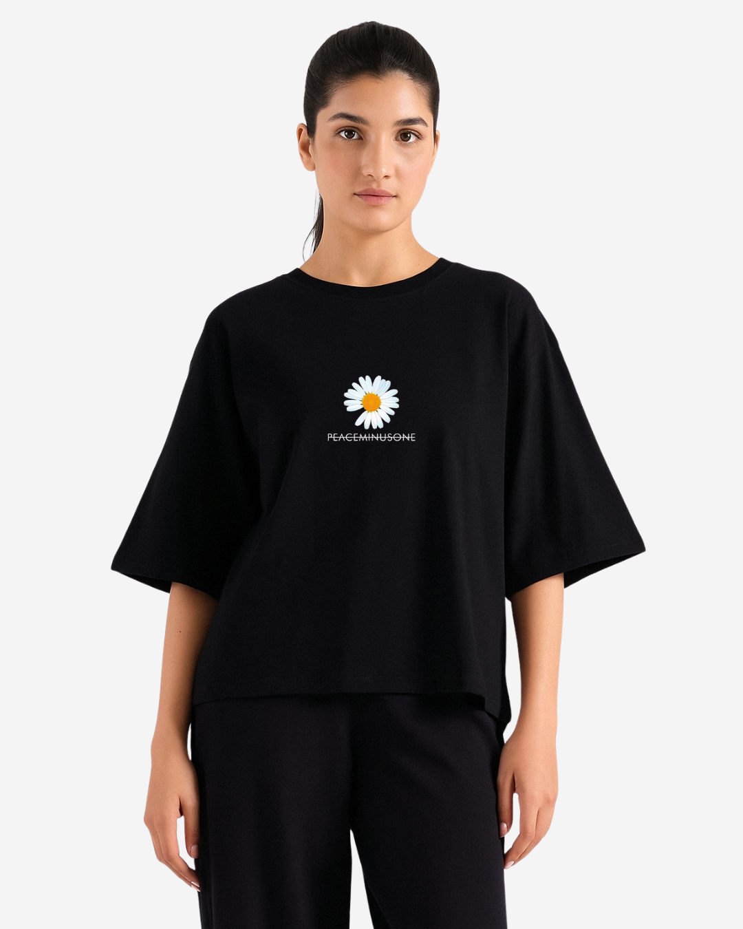 Printed Drop Shoulder Tee