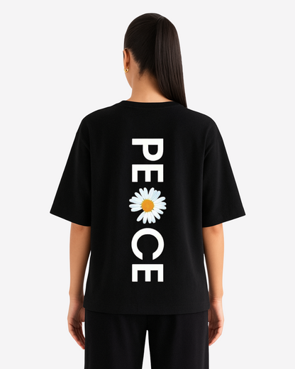 Printed Drop Shoulder Tee