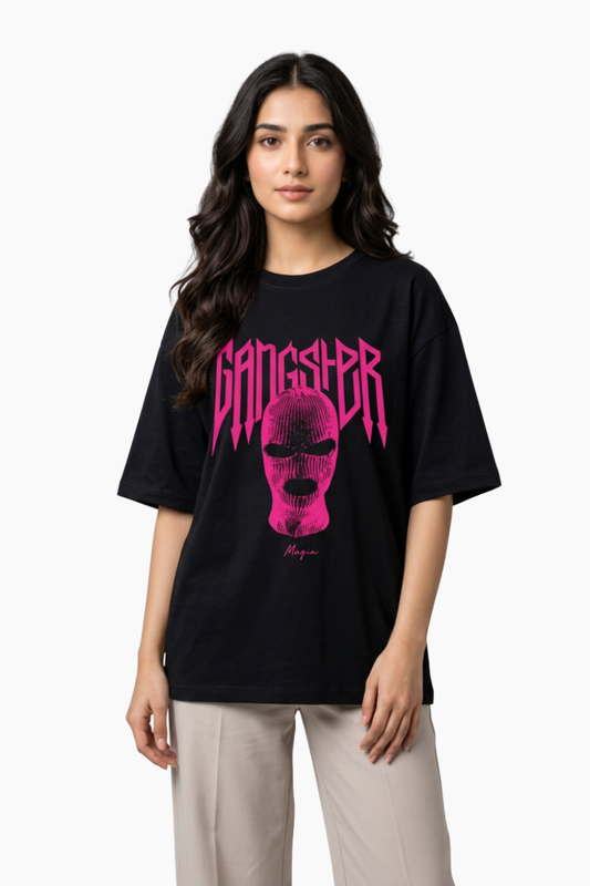 Gangster Oversized Printed Tee