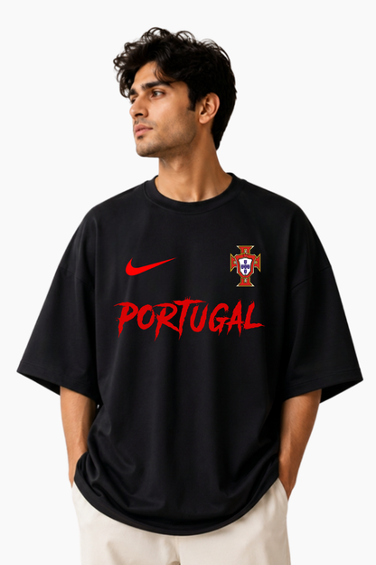 Portugal x Nike Oversized Printed Tee
