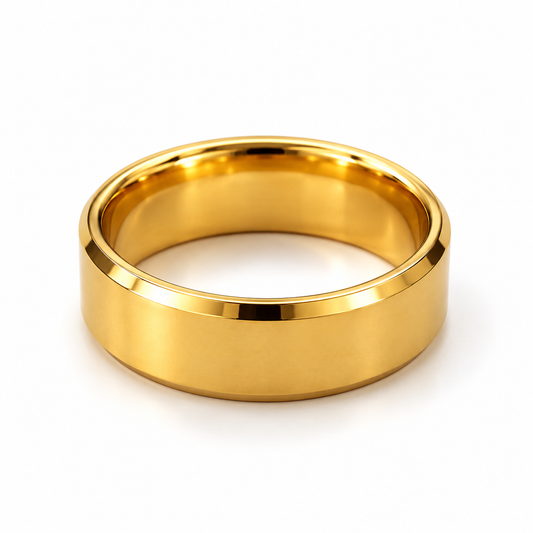 Minimalist Band Ring – Gold & Silver Colors