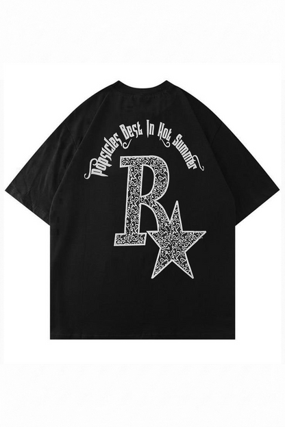 Rockstar Graphic Drop Shoulder Tee