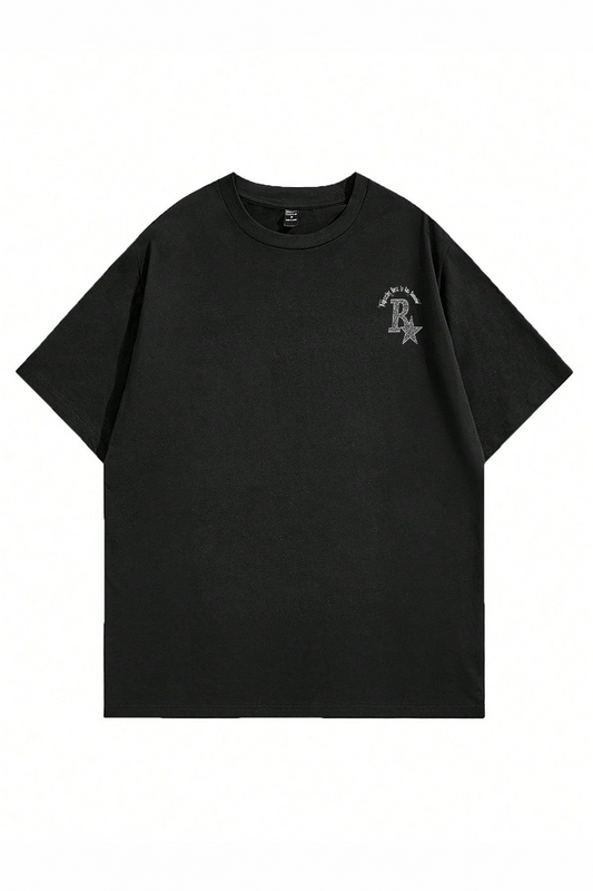 Rockstar Graphic Drop Shoulder Tee