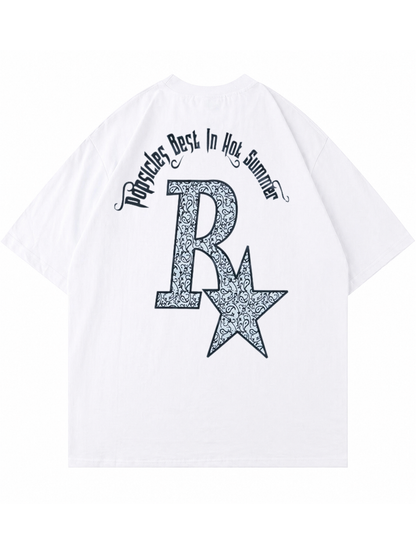 Oversized R★ Graphic Tee